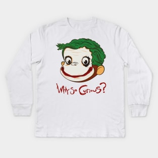 Why So Curious Kids Long Sleeve T-Shirt